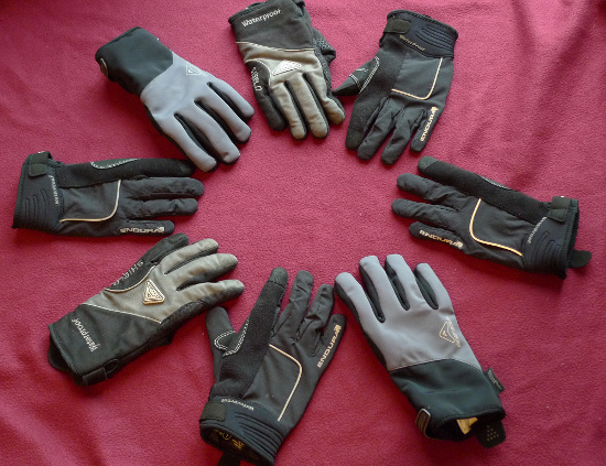 Circle of gloves