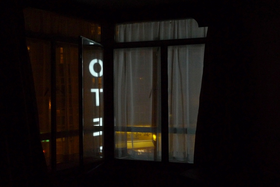 Hotel window