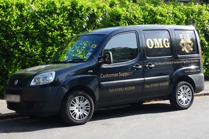 Van for OMG Worktops